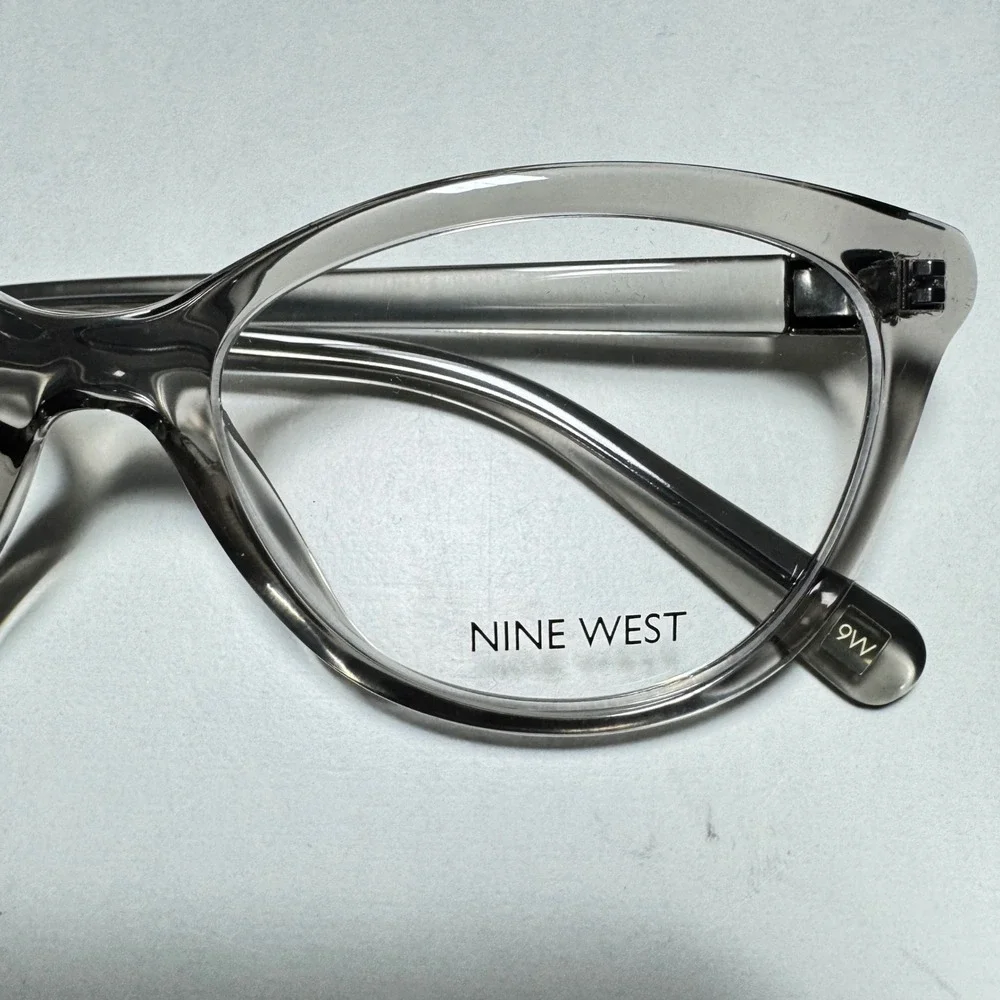 Nine West NW5109 065 Smoke Grey Cat Eye Eyeglass Frames 52-16-135